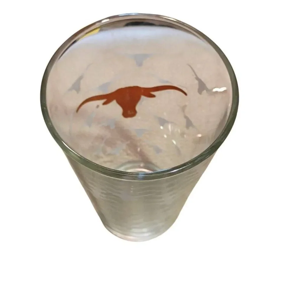 University of Texas 16oz Pint Beer Glass UT in ATX